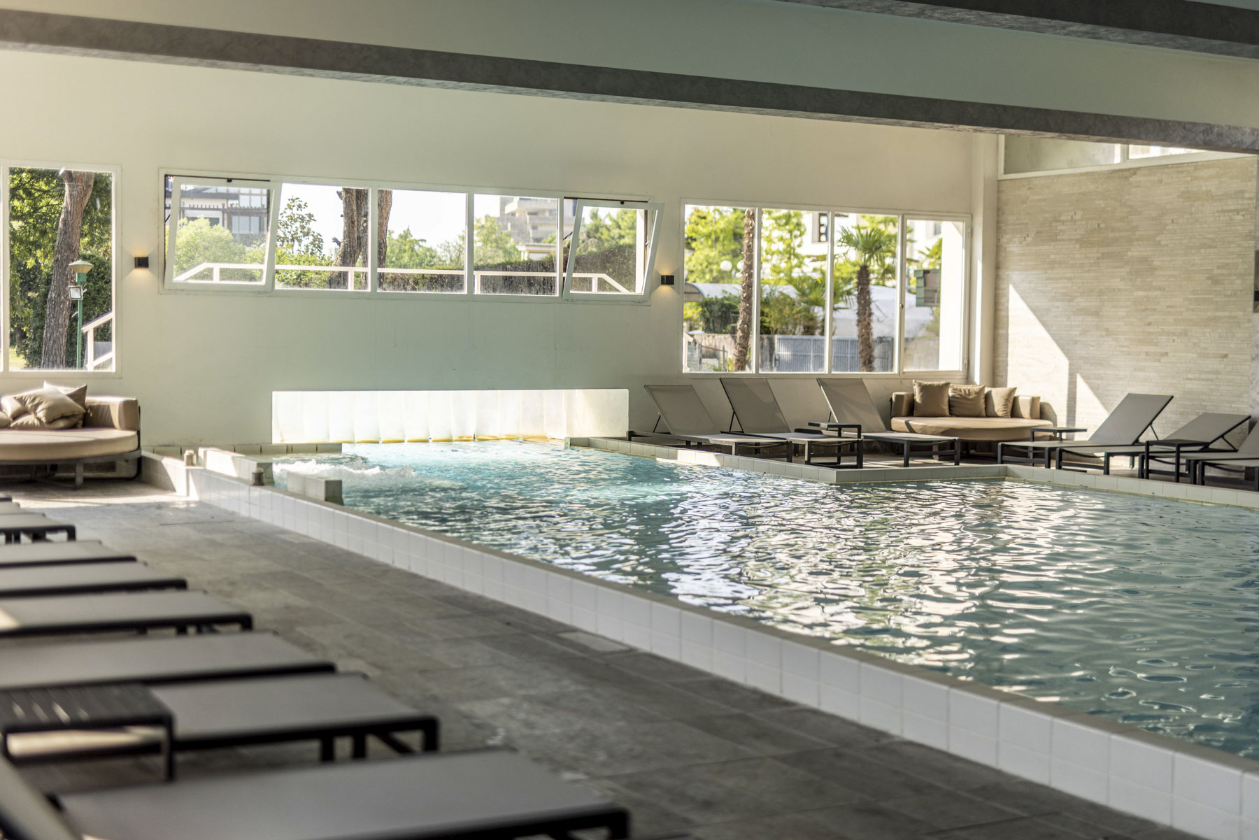 Piscina interna 1 – Hotel Terme Milano
